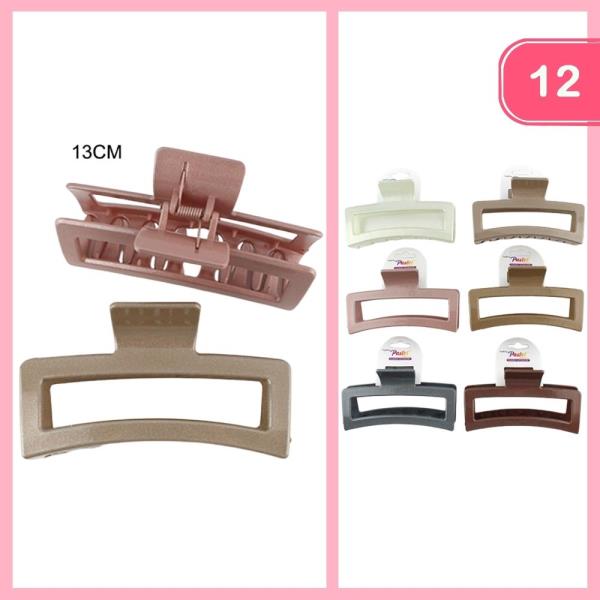 HAIR CLAW CLIP (12 UNITS)