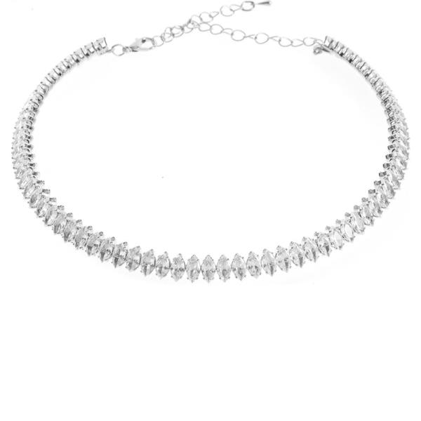MARQUISE MEMORY WIRE NECKLACE