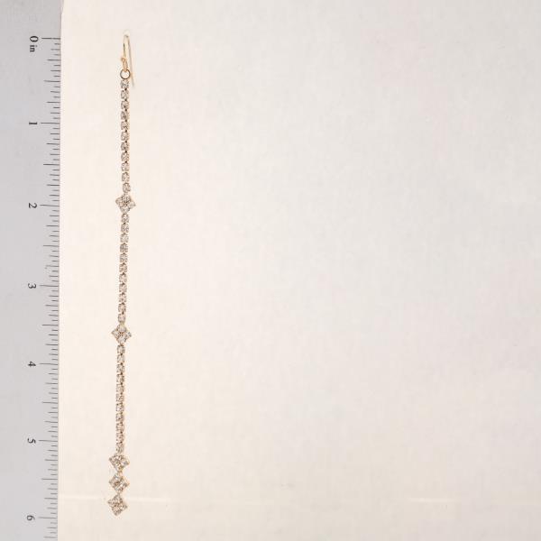 TEARDROP RHINESTONE DANGLE EARRING