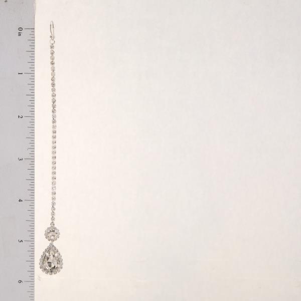 TEARDROP RHINESTONE DANGLE EARRING