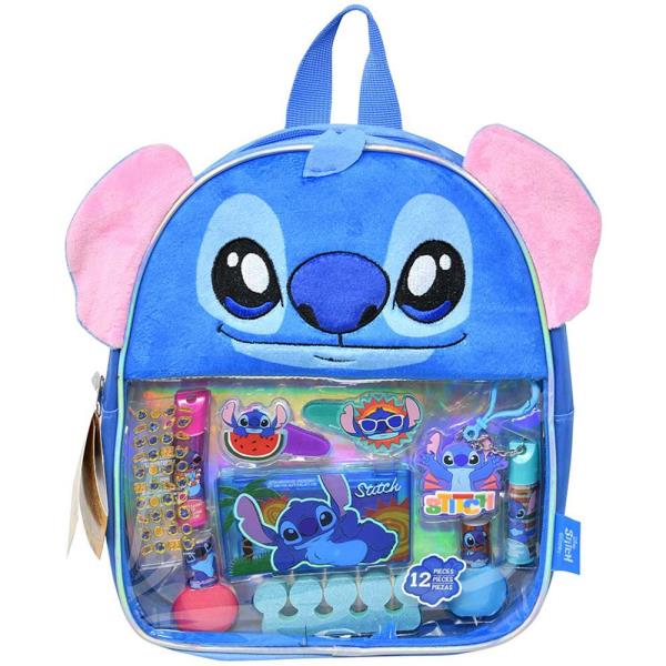 STITCH COSMETICS IN FURRY BAG