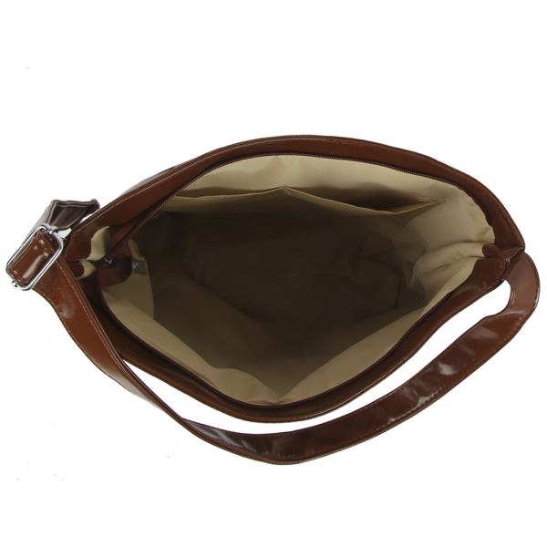 CHIC BOW STUD SHOULDER HOBO BAG