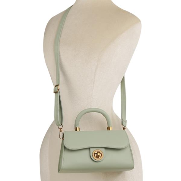 SMOOTH HANDLE SATCHEL BAG