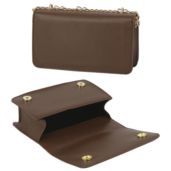 MONEY DESIGN SMOOTH CROSSBODY BAG