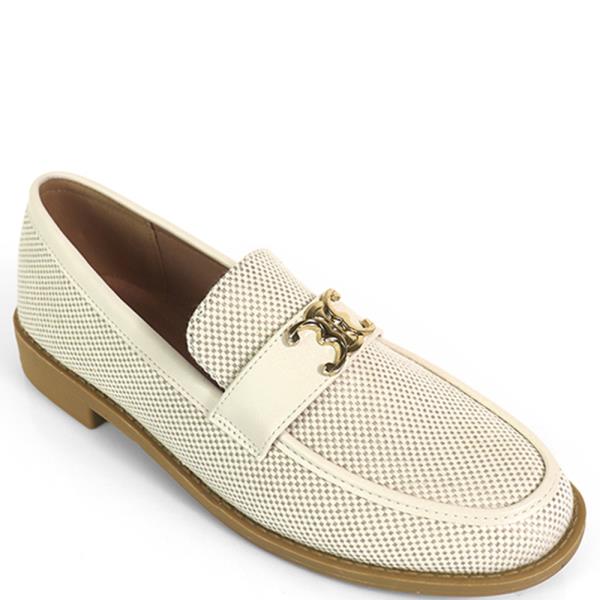 BASIC LOAFER W GOLD LOGO 12 PAIRS