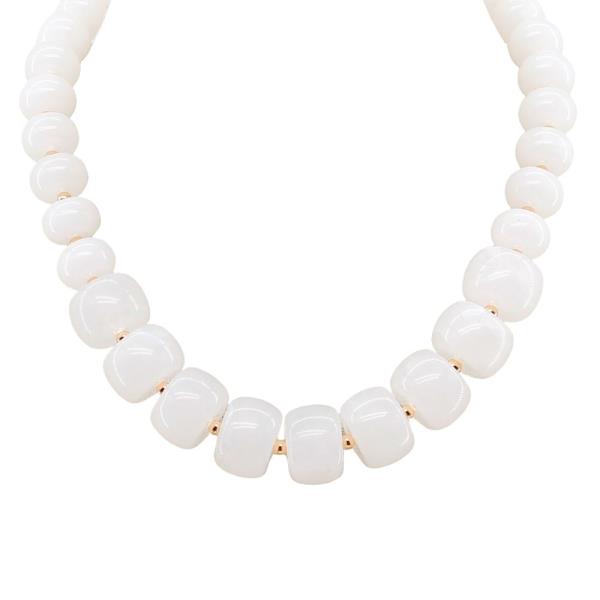 ACETATE BEAD NECKLACE