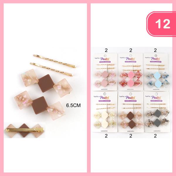 HAIR PINS SET (12 UNTIS)