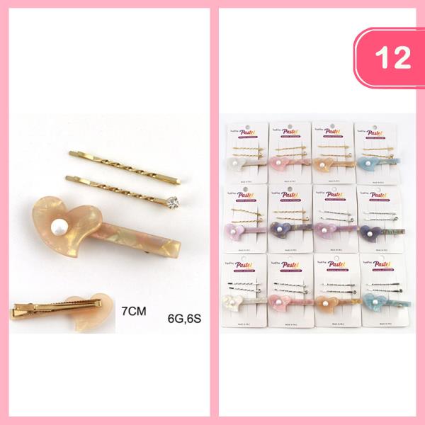 BOBBY PIN HAIR PIN (12 UNITS)