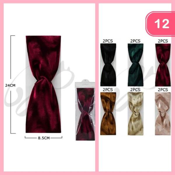 KNOTTED HEADBAND (12 UNITS)