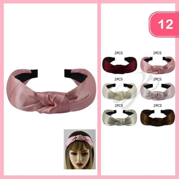 KNOTTED HEADBAND (12 UNITS)