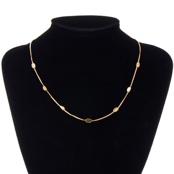 SECRET BOX STAINLESS STEEL NUGGET NECKALCE