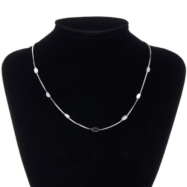 SECRET BOX STAINLESS STEEL NUGGET NECKALCE