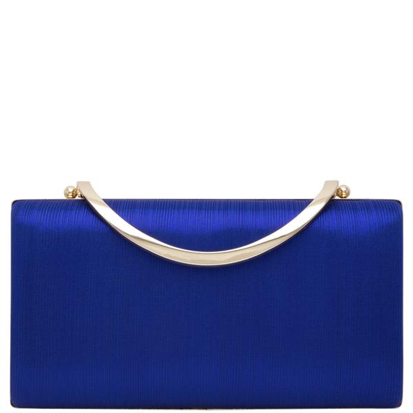 ELEGANT CHIC METAL EVENING CROSSBODY BAG