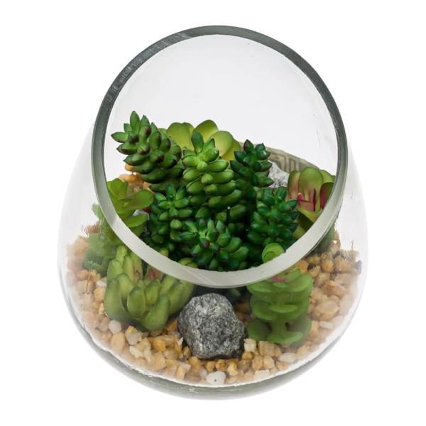 MAINSTAYS ARTIFICIAL SUCCULENT PLANT DISPLAY
