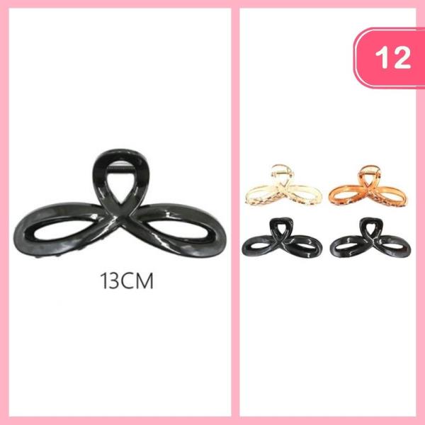 HAIR CLAW CLIP (12 UNITS)