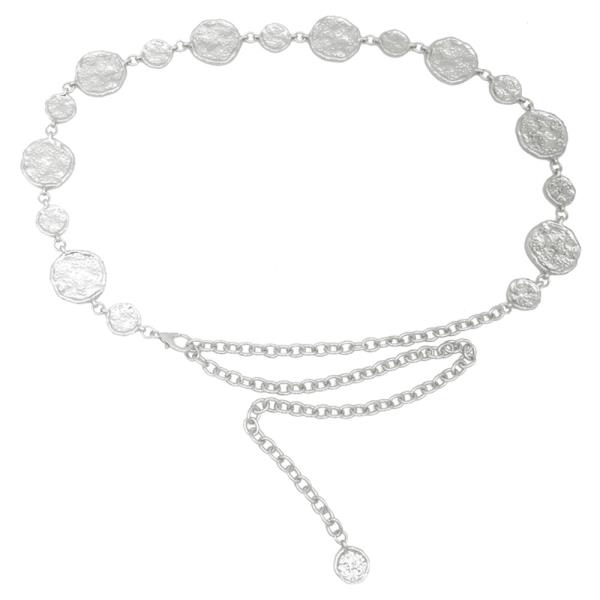 DUAL SIZED ORGANIC DISC CHAIN BELT