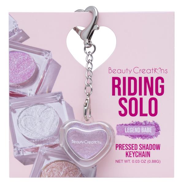 BEAUTY CREATIONS RIDING SOLO PRESSED SHADOW KEYCHAIN (6 UNITS)