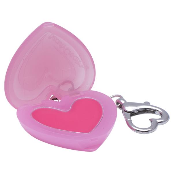 BEAUTY CREATIONS POUT AND GO LIP BALM KEYCHAIN LYCHEE SCENTED (6 UNITS)