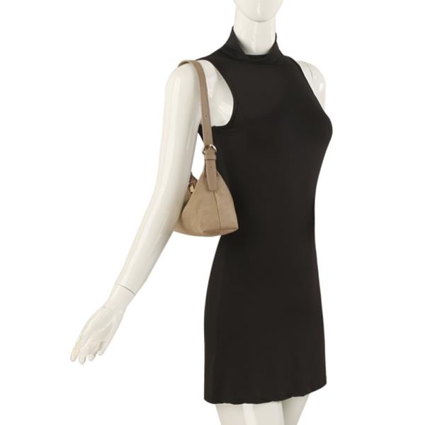 CHIC ZIPPER SHOULDER BAG