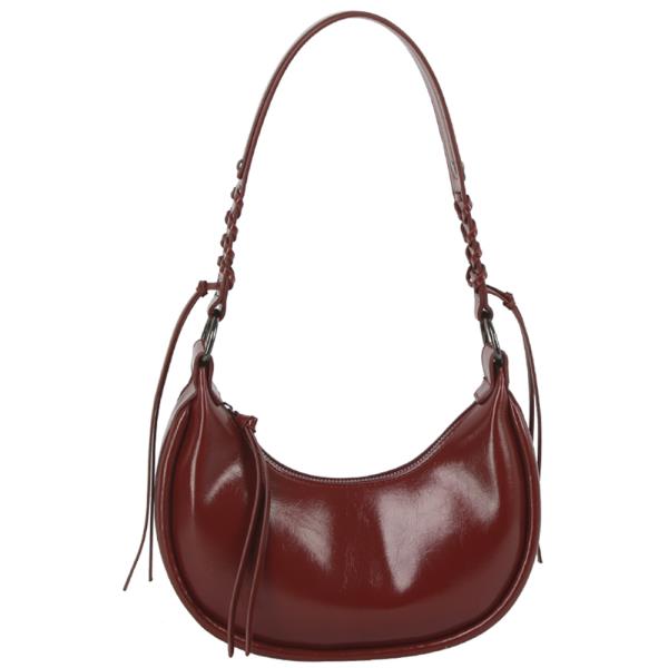 ROUND CURVE SHOULDER BAG