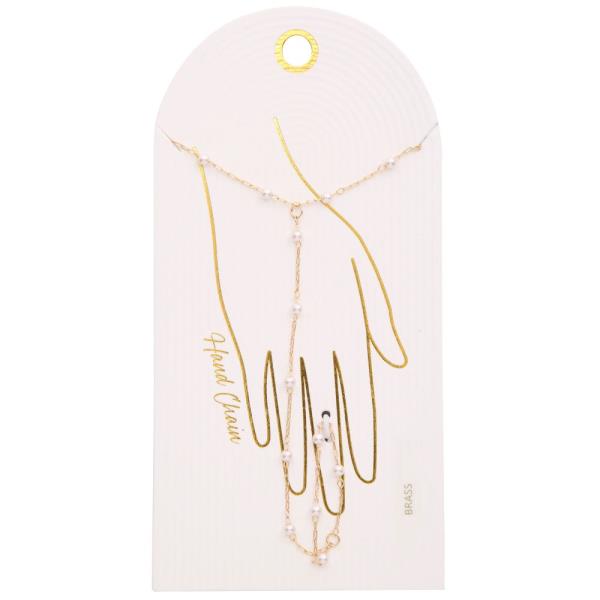 BALL BEAD STATION METAL HAND CHAIN