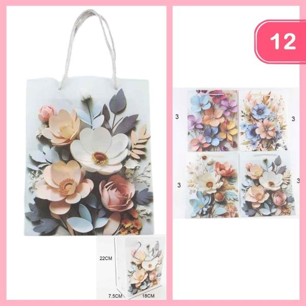 FLOWER GIFT BAG (12 UNITS)