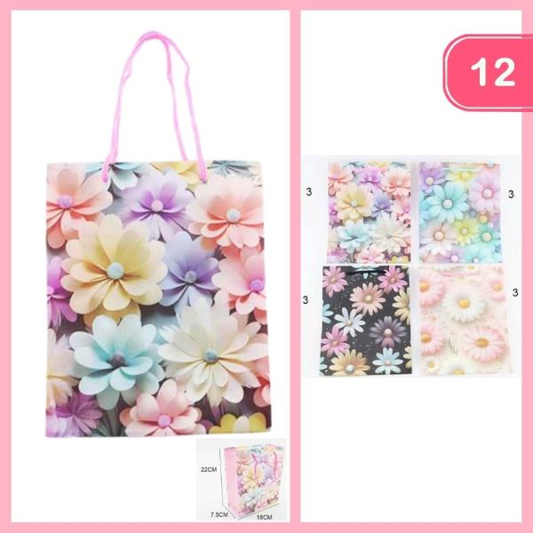 FLOWER GIFT BAG (12 UNITS)