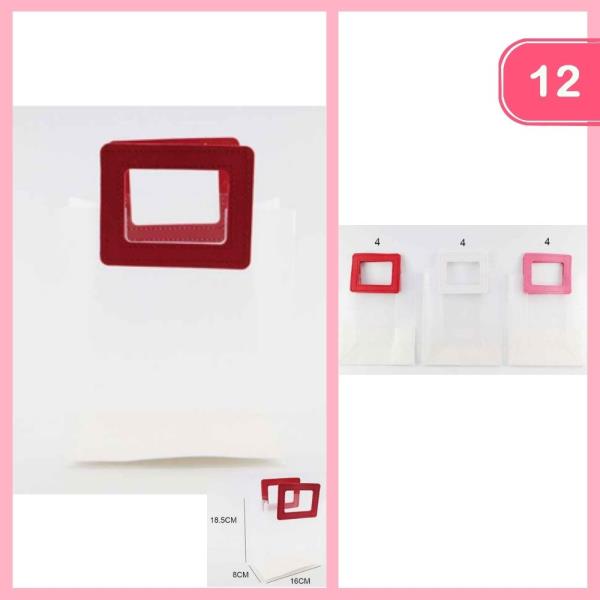 TRANSLUCENT GIFT BAG (12 UNITS)
