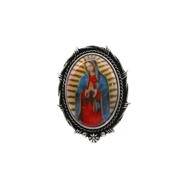 WESTERN OVAL RELIGIOUS RING