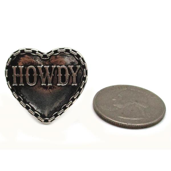 WESTERN HOWDY HEART RING