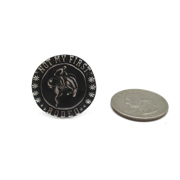 WESTERN NOT MY FIRST RODEO RING