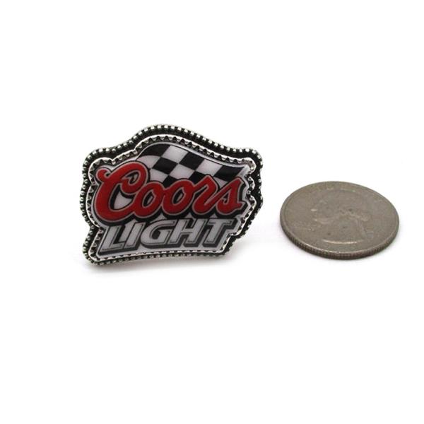 WESTERN COORS LIGHT CHECKER RING