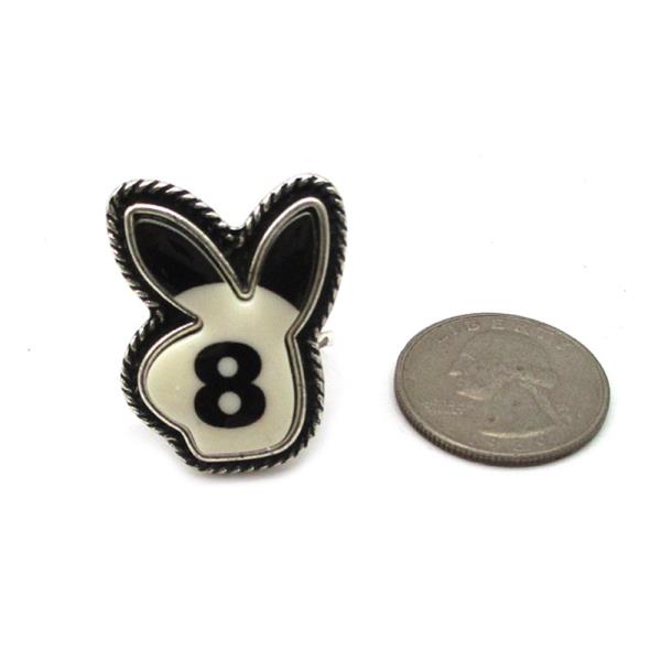 WESTERN NUMBER 8 BUNNY RING