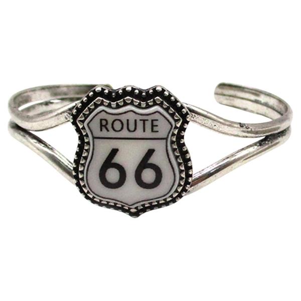 WESTERN ROUTE 66 CUFF BRACELET