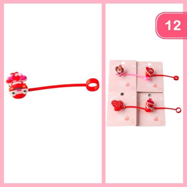 VALENTINE STRAW CAP (12 UNITS)