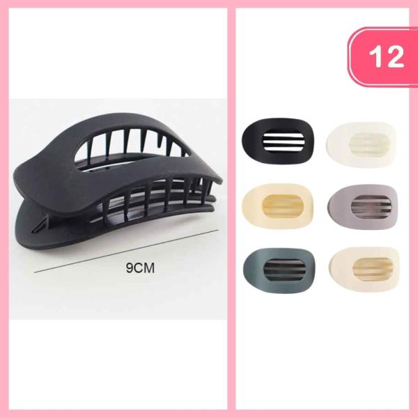 HAIR CLAW CLIP (12 UNITS)