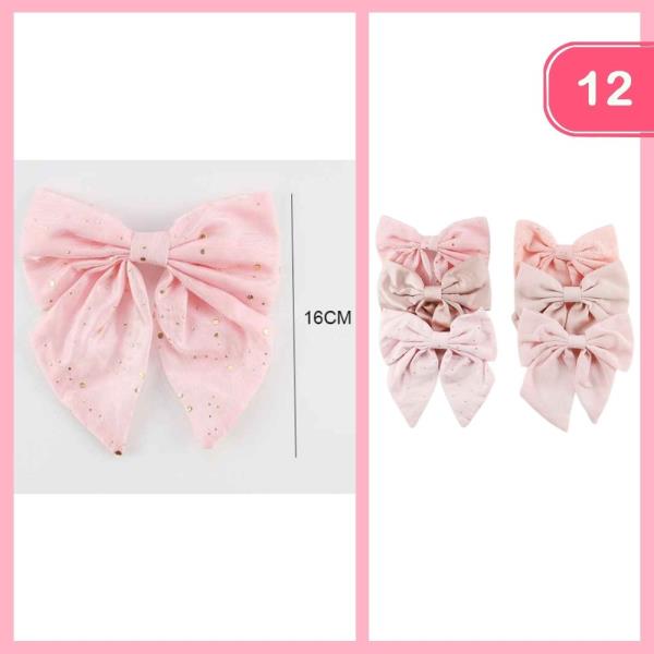 HAIR BOW (12 UNITS)