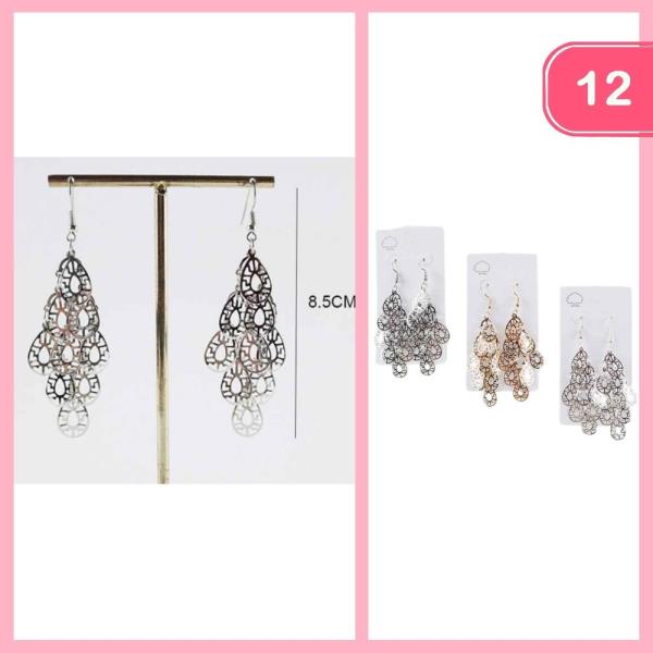 DANGLE EARRINGS (12 UNITS)