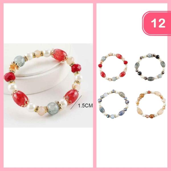 BEADED BRACELET (12 UNITS)