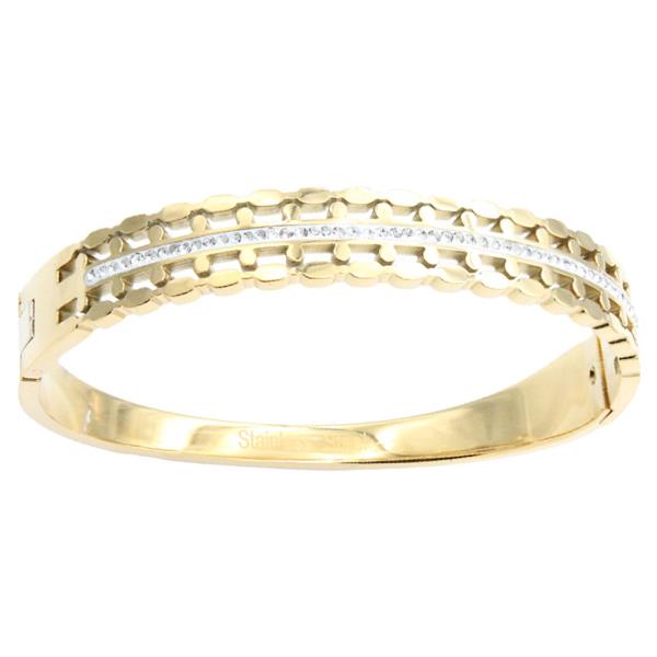 STAINLESS STEEL BANGLE BRACELET
