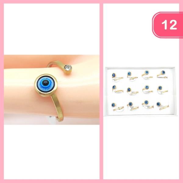EVIL EYE RING (12 UNITS)