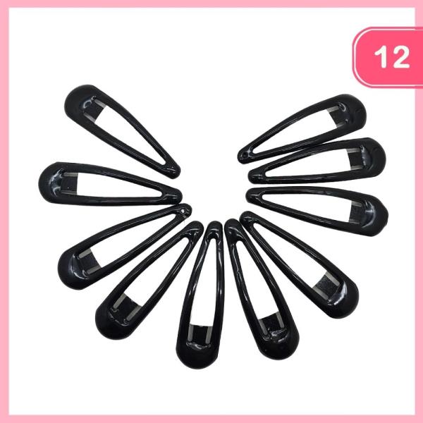 SNAP HAIR CLIP (12 UNITS)
