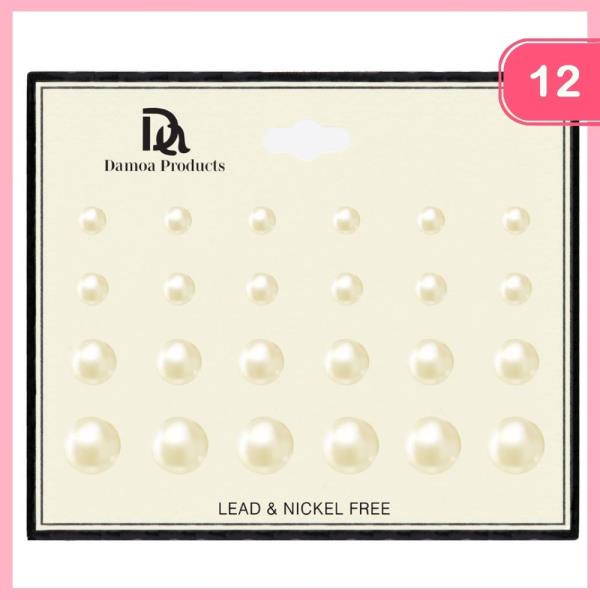 POST EARRING SET (12 UNITS)