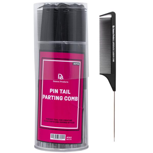 36PCS PIN TAIL PARTING COMB