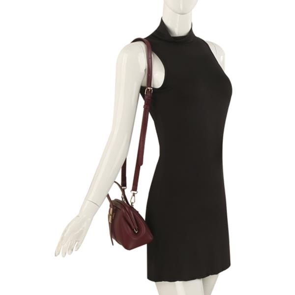 MODERN RETRO TOP HANDLE CROSSBODY BAG