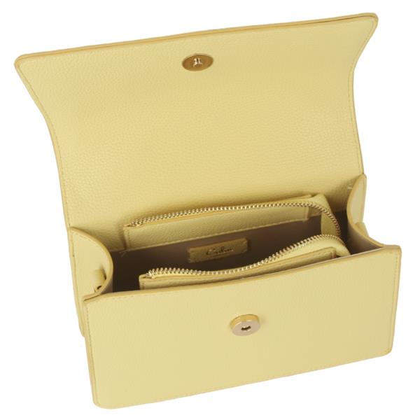 TEXTURED HANDLE SATCHEL BAG