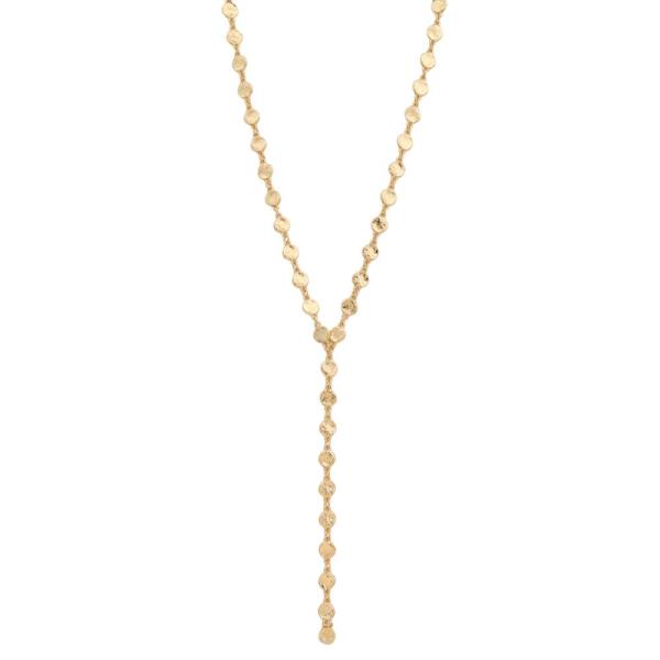 Y SHAPE METAL NECKLACE