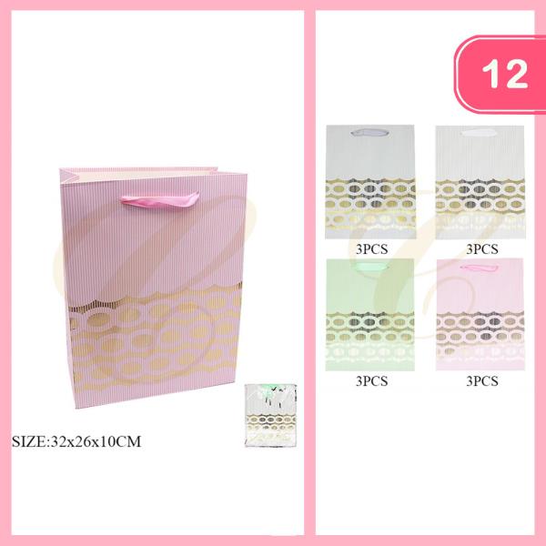 PRETTY GIFT BAG (12 UNITS)