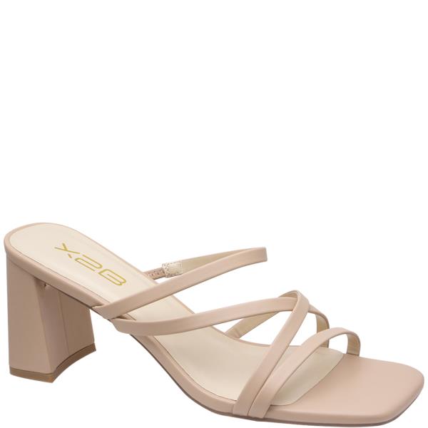 THIN MULTI STRAP SLIDE CURVE HEEL 1 PAIR