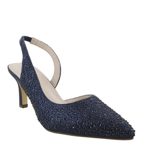 RHINESTONE SLINGBACK FOR WIDE FEET 1 PAIRS